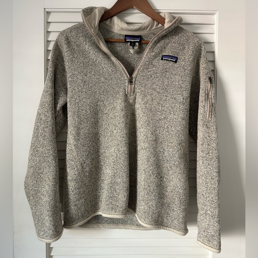 Patagonia Men's Zip-Up Sweater in Gray